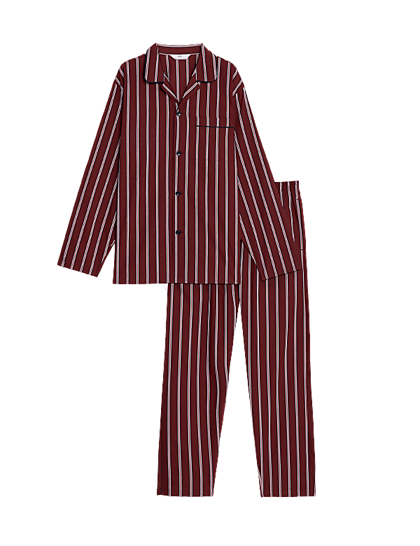Pure Cotton Striped Pyjama Set