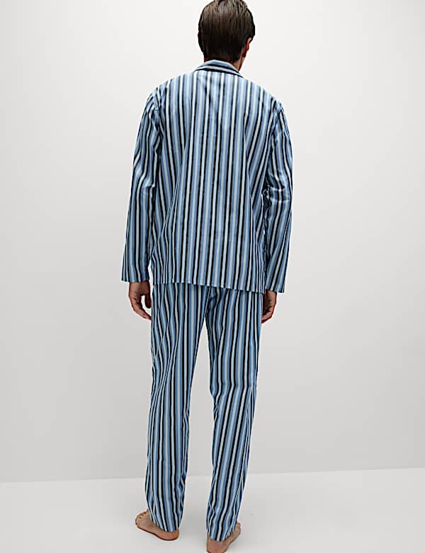 Pure Cotton Striped Pyjama Set - RS