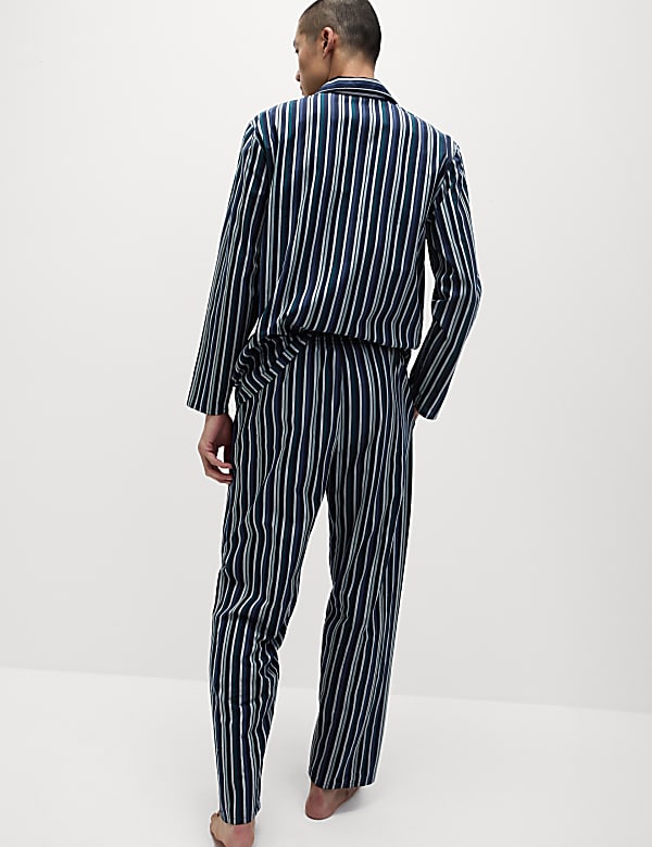 Pure Cotton Striped Pyjama Set