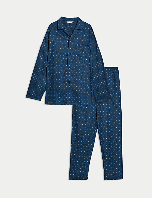 Pure Cotton Foulard Pyjama Set - US