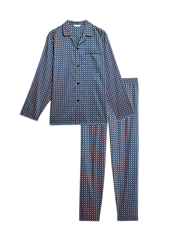 Pure Cotton Mosaic Pyjama Set