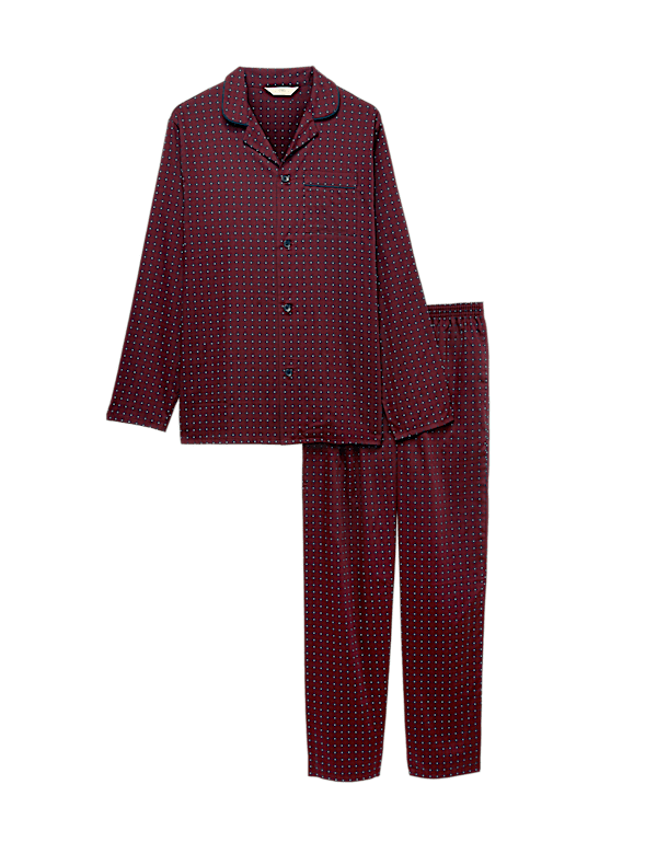 Pure Cotton Foulard Print Pyjama Set