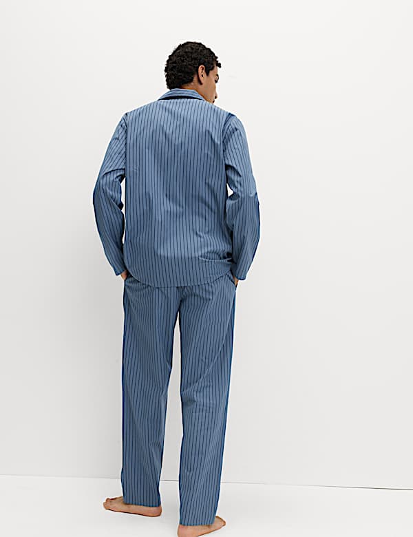 Pure Cotton Striped Pyjama Set