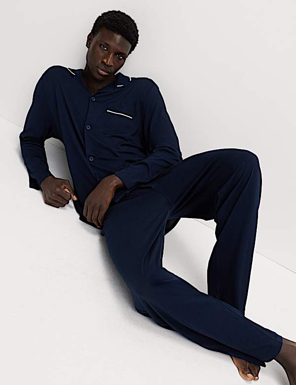 Cotton Modal Blend Pyjama Set - FR