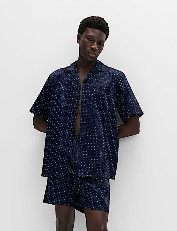 Pure Cotton Polka Dot Pyjama Set - JO