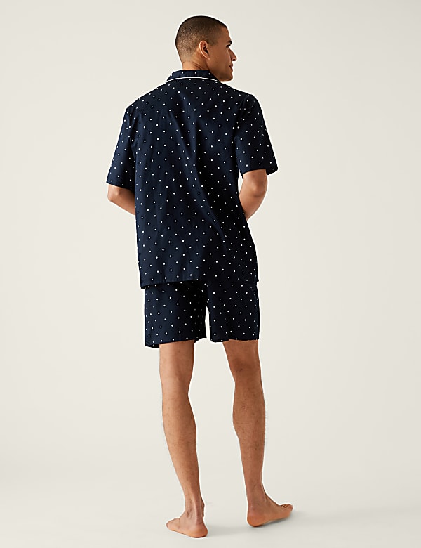 Pure Cotton Polka Dot Pyjama Set