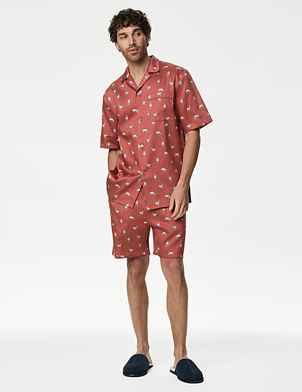 Pyjama 100 % coton à imprimé zébré - CH