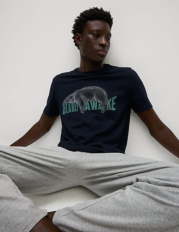 Pure Cotton Bearly Awake T-Shirt