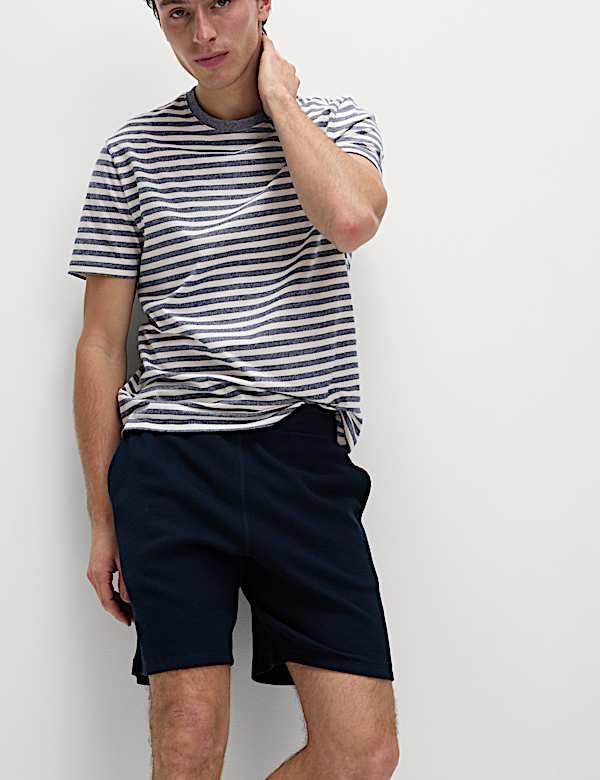 Pure Cotton Striped T-Shirt