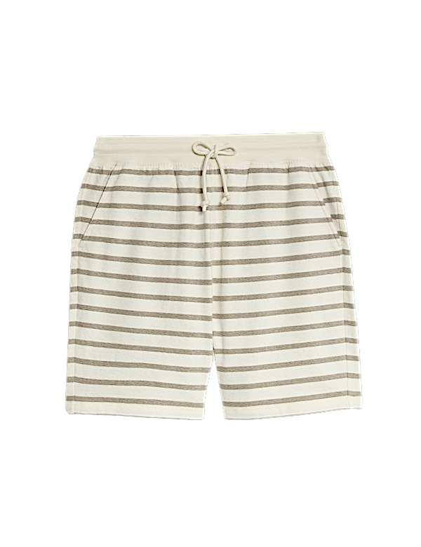 Pure Cotton Striped Shorts