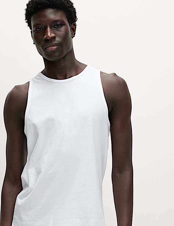Pure Cotton Vest - NL