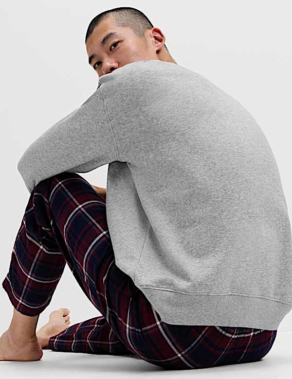 Cotton Rich Off Duty Loungewear Sweatshirt - RO