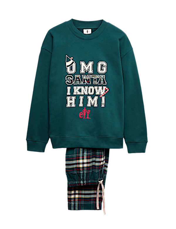 Cotton Rich Elf Family Christmas Pyjama Set