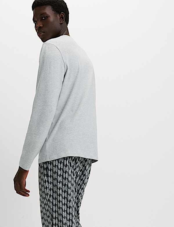 Pyjama van zuiver katoen met pinguïnprint - NL