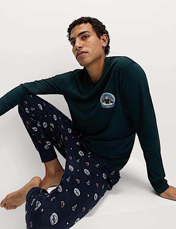 Pure Cotton Spencer Bear™ Pyjama Set - LU