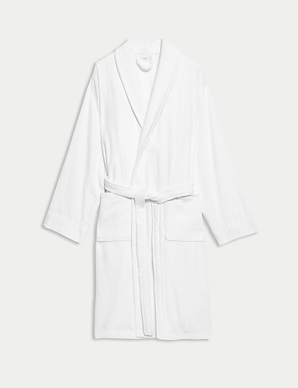 Pure Cotton Towelling Dressing Gown - KR