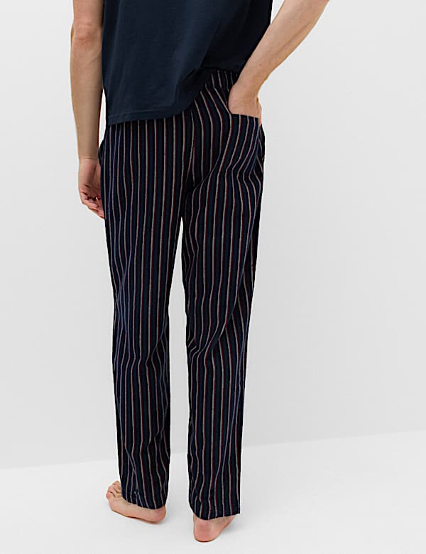 Pure Cotton Striped Pyjama Bottoms - JP