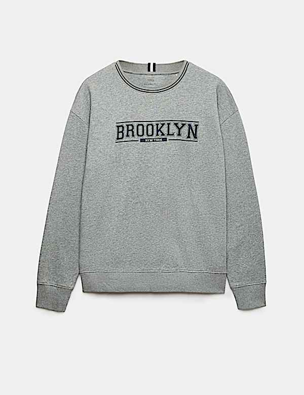 Cotton Rich Loungewear Sweatshirt - MX
