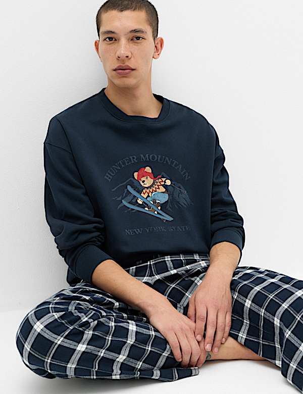 Cotton Rich Spencer Bear&trade; Loungewear Sweatshirt - RS