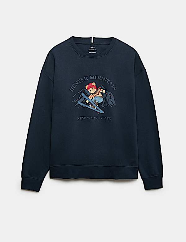 Cotton Rich Spencer Bear&trade; Loungewear Sweatshirt - RS