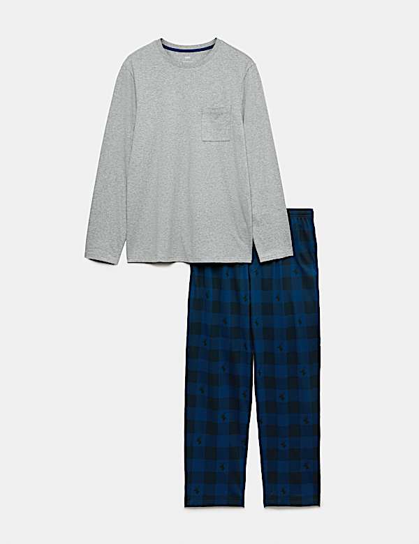 Pure Cotton Stag Pyjama Set - CA