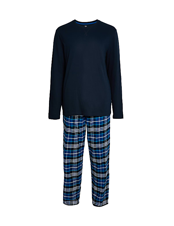 Brushed Cotton Checked Pyjama Set