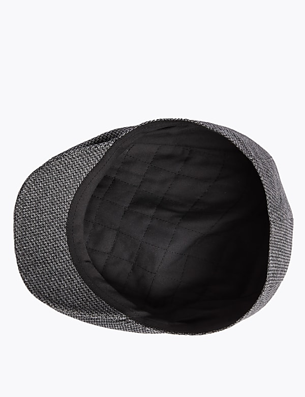 Dogstooth Flat Cap