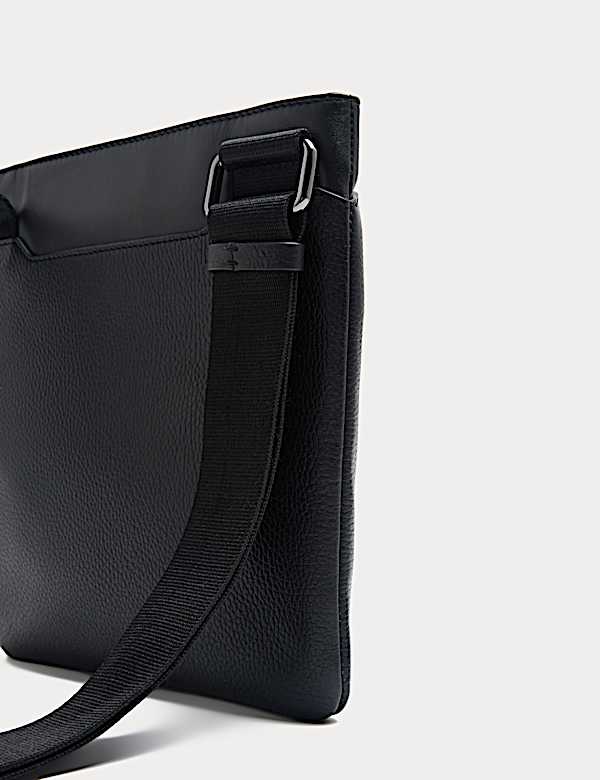 Leather Crossbody Bag - MV