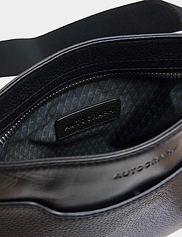 Leather Crossbody Bag - MV