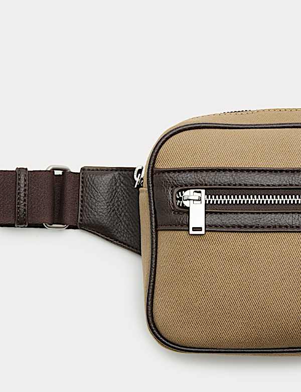 Crossbody-tas met structuur - BE