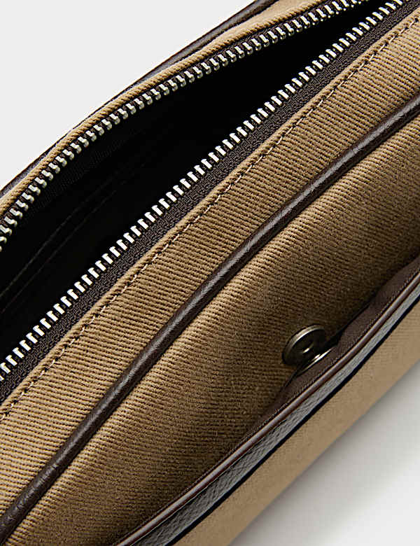 Crossbody-tas met structuur - BE