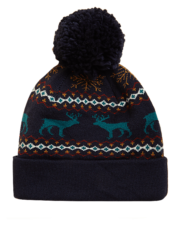 Reindeer Beanie Hat