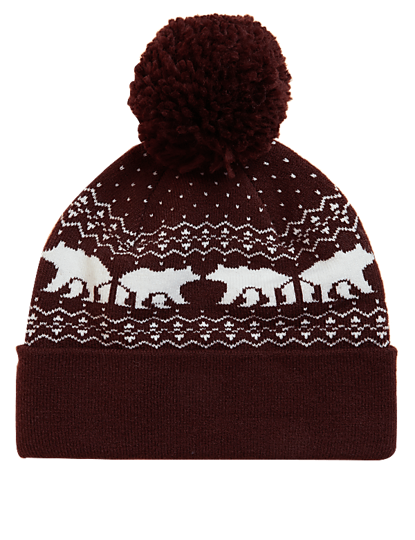 Polar Bear Beanie Hat