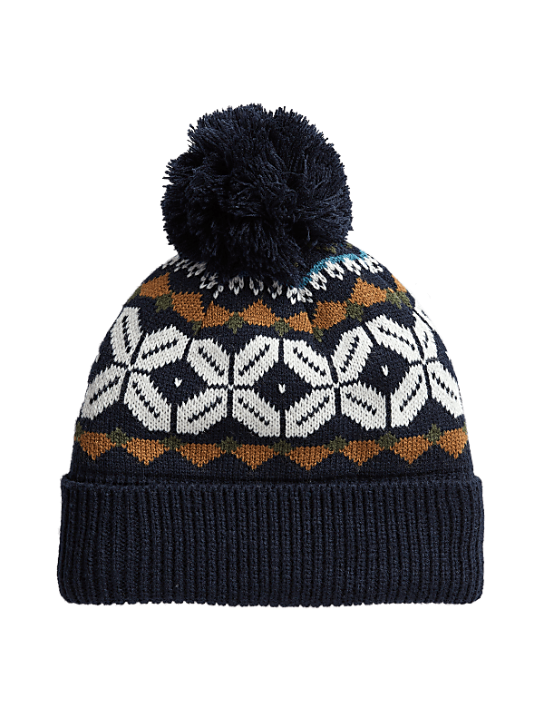 Fair Isle Beanie Hat