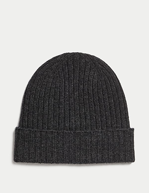 Pure Cashmere Beanie Hat - DE