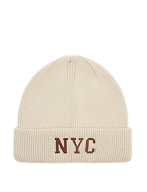 Embroidered NYC Beanie Hat