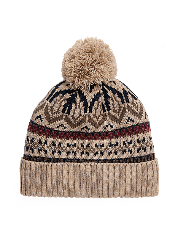 Fair Isle Beanie Hat