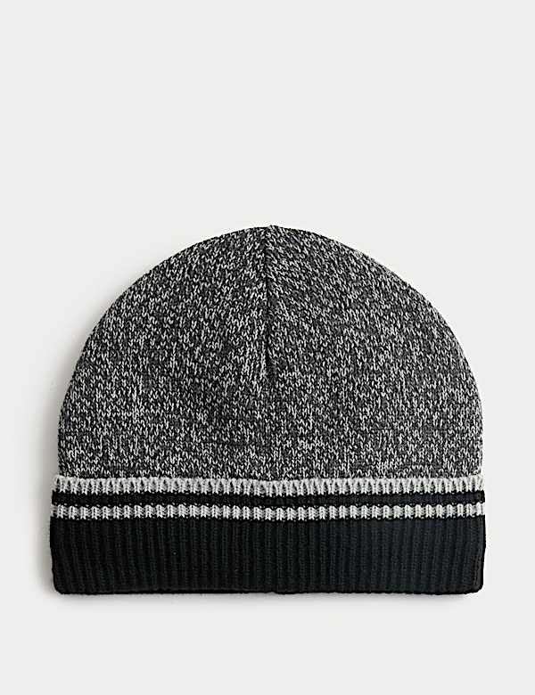 Striped Thermowarmth&trade; Beanie Hat