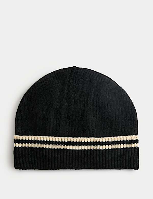 Striped Thermowarmth™ Beanie Hat - PL