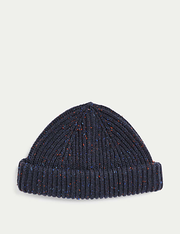 Ribbed Fisherman Beanie