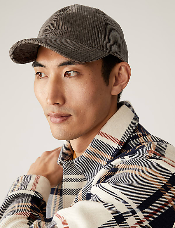 Cord Baseball Cap - BG