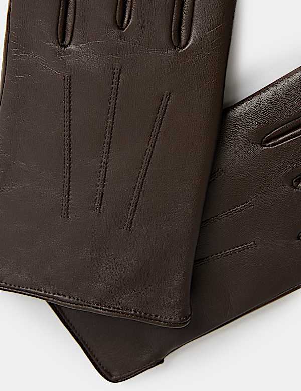 Leather Gloves with Thermowarmth&trade;