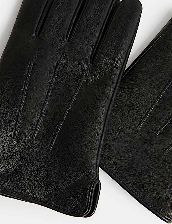 Leather Gloves with Thermowarmth&trade;