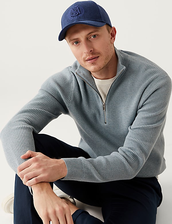 Gorra de béisbol con algodón y bordado - US
