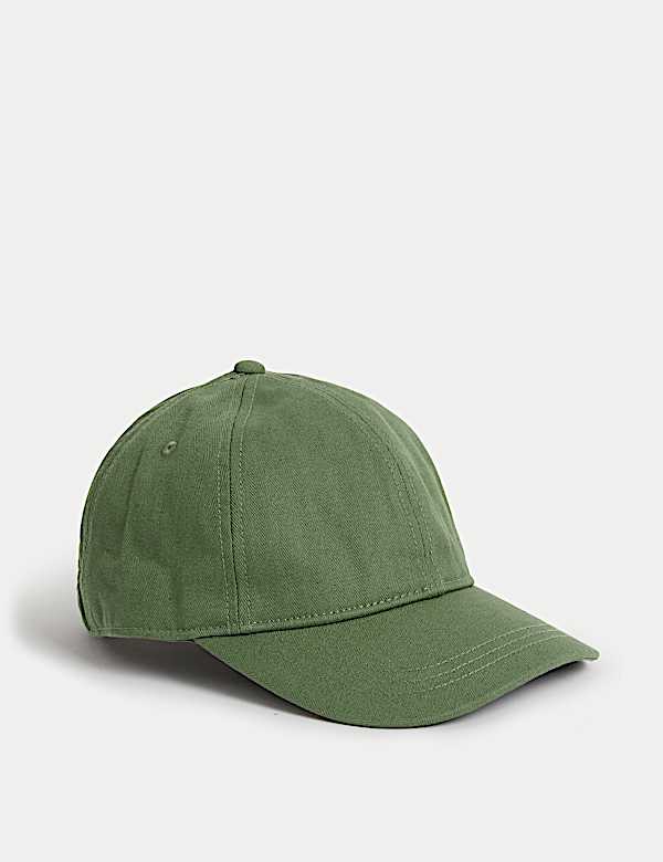 Pure Cotton Herringbone Baseball Cap - NL