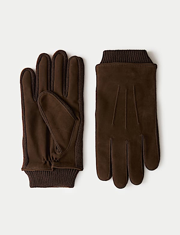 Handschuhe aus Nubukleder - DE