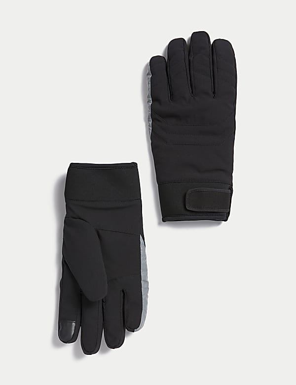 Wind Resistant Gloves with Stormwear Plus BLACK Gloves M S ES