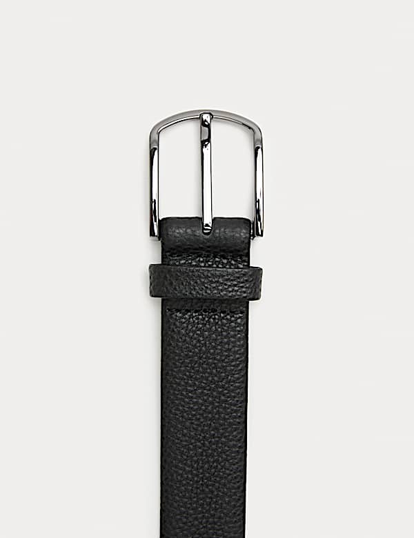 Leather Textured Belt - HR