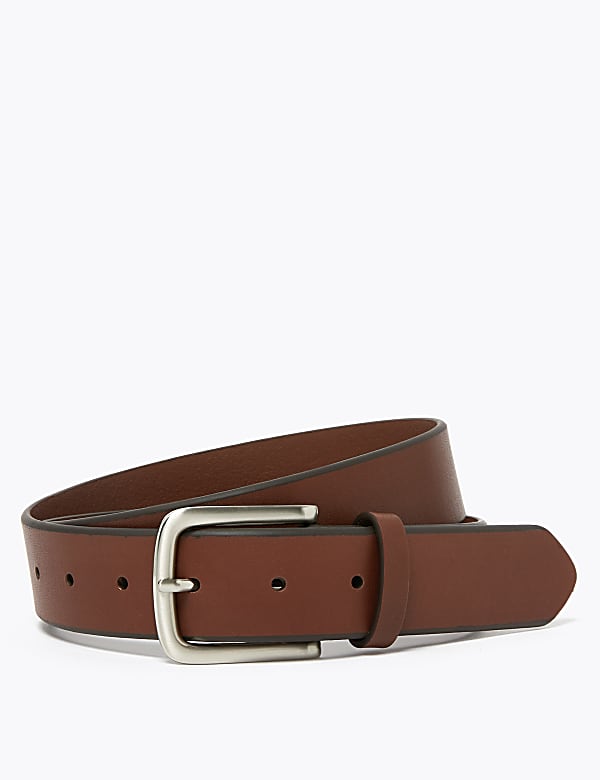 Leather Buckle Belt - KG