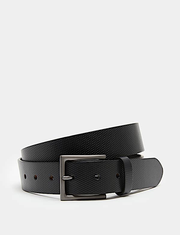 Leather Textured Belt - AL